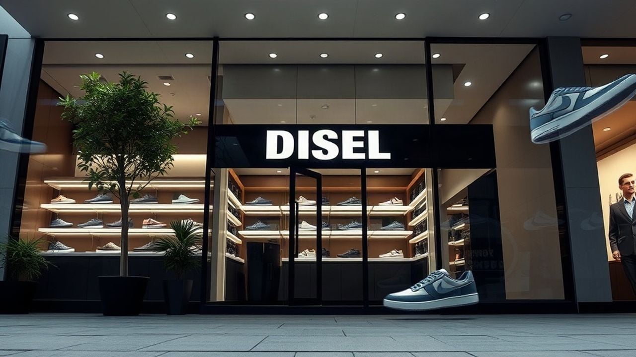 diesel shoes for men