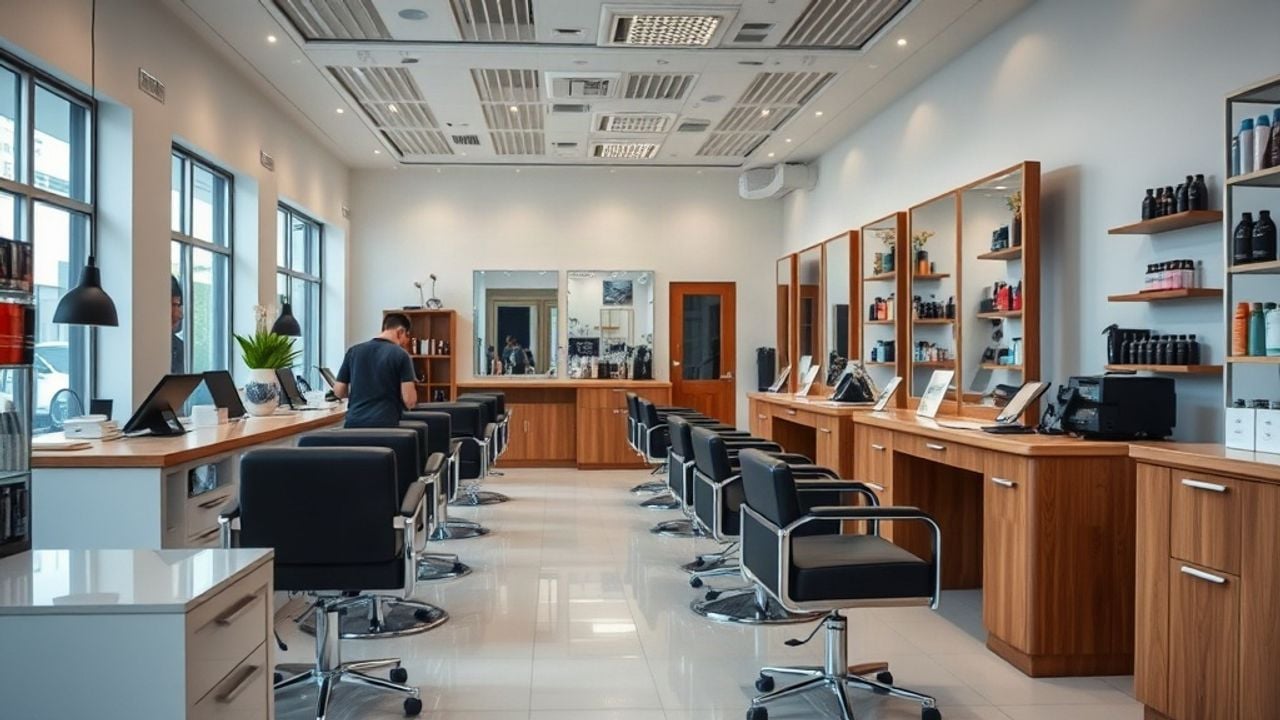 Hair salon
