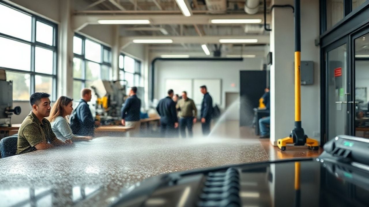Pressure washing service