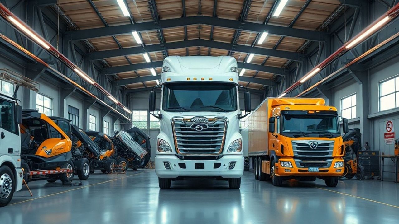 dump trucks