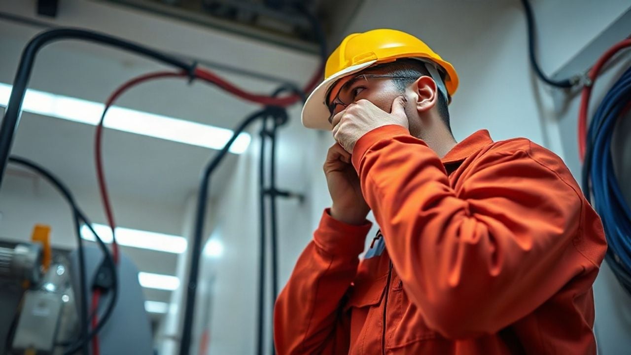 Electrician repairs