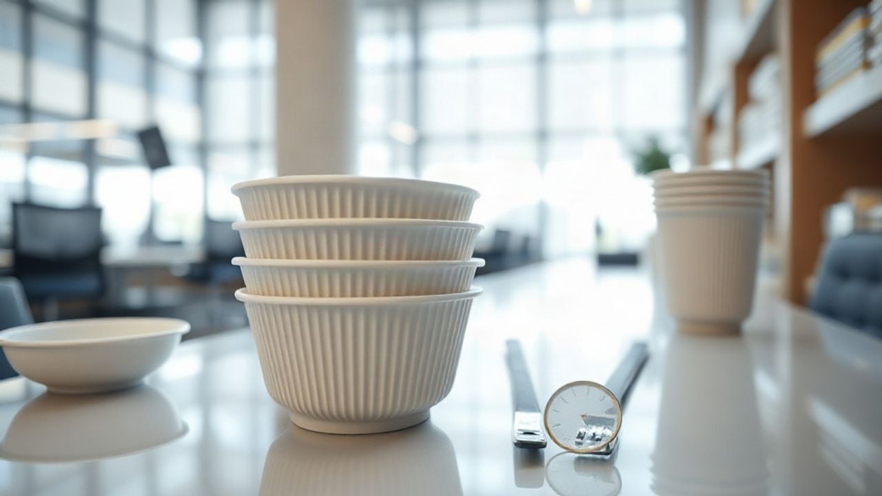 packaging plastic disposable bowls