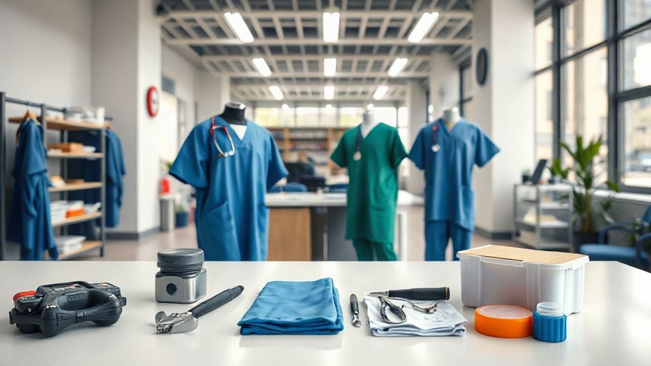 medical scrubs