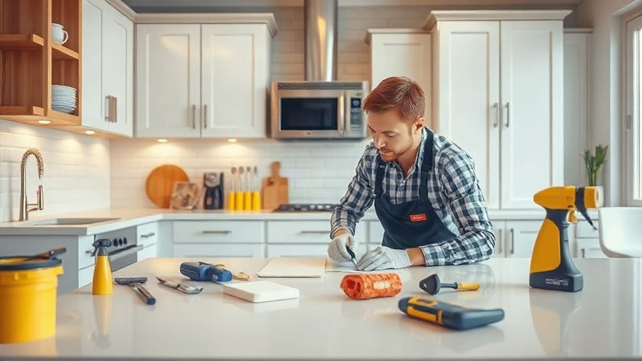 Kitchen Cabinet Painting service