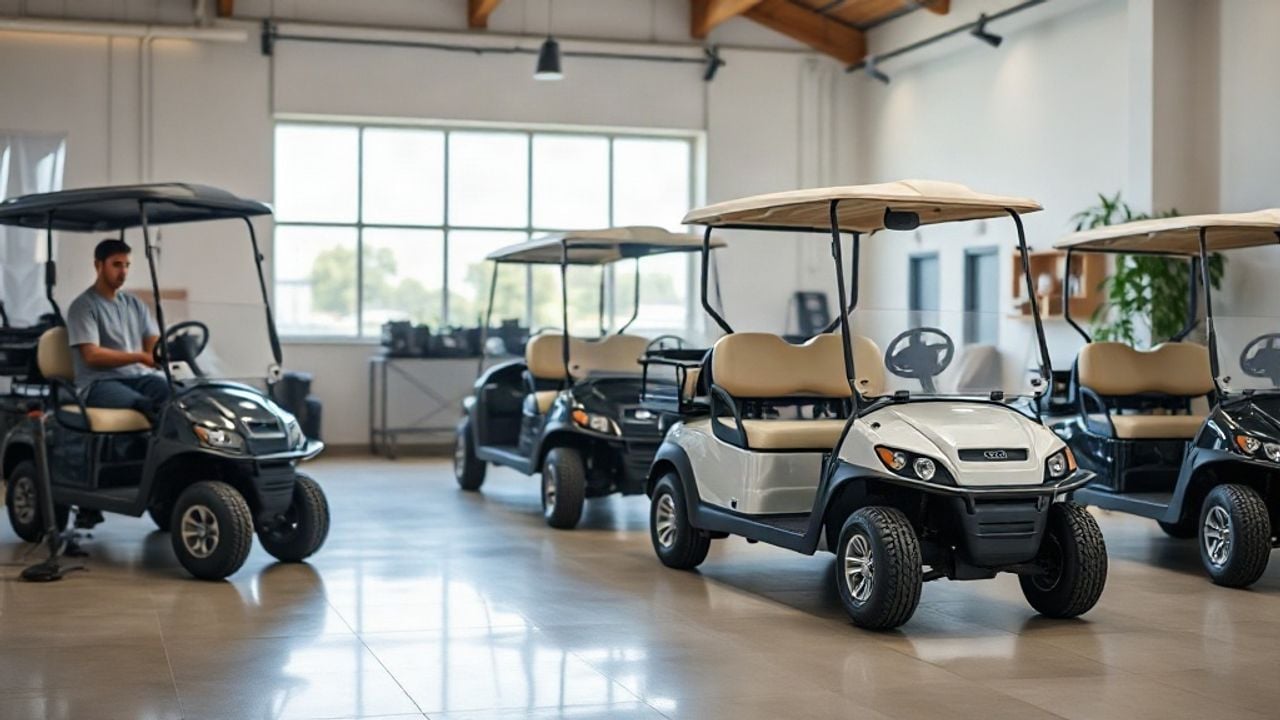 four seater golf cart