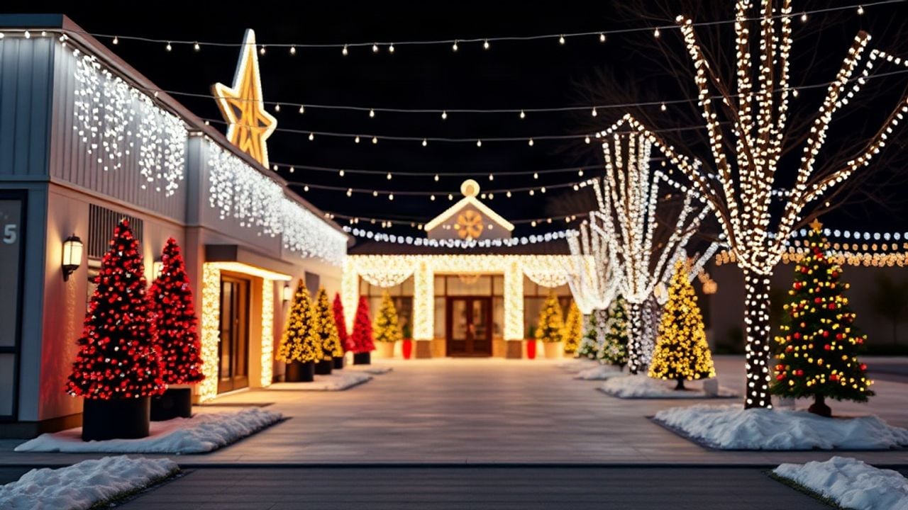 christmas lights