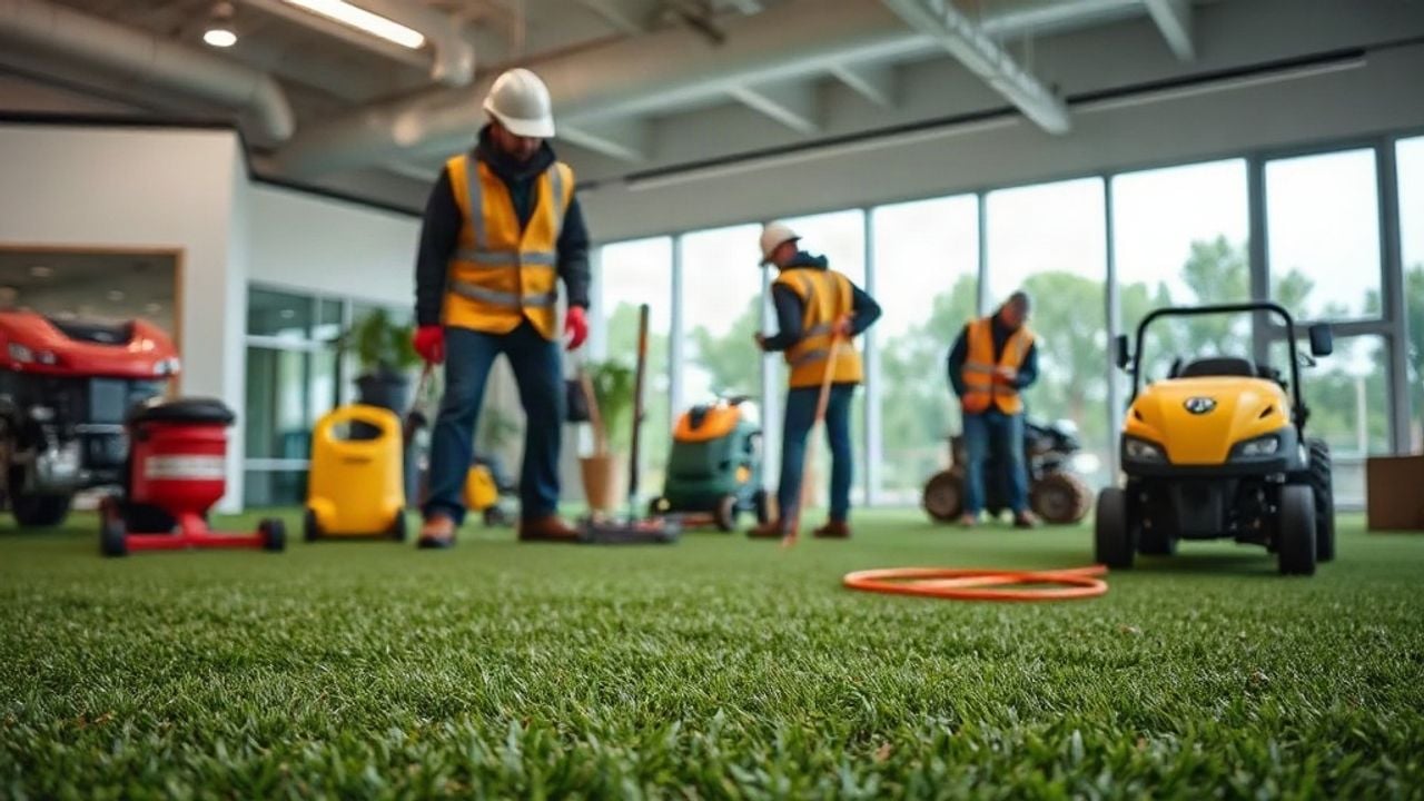 fake grass installation cost
