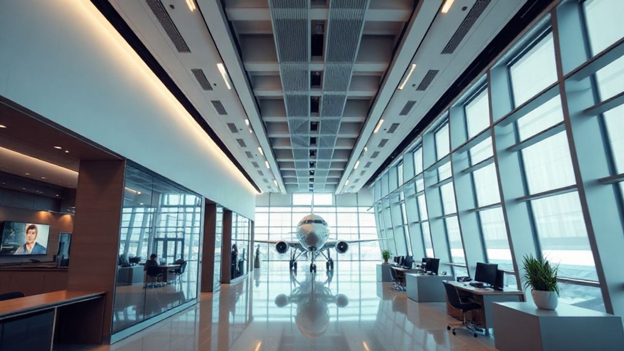aviation website design
