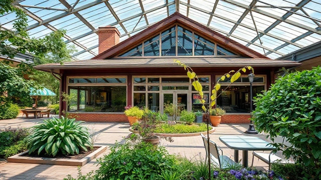 Luthy Botanical Garden — Peoria