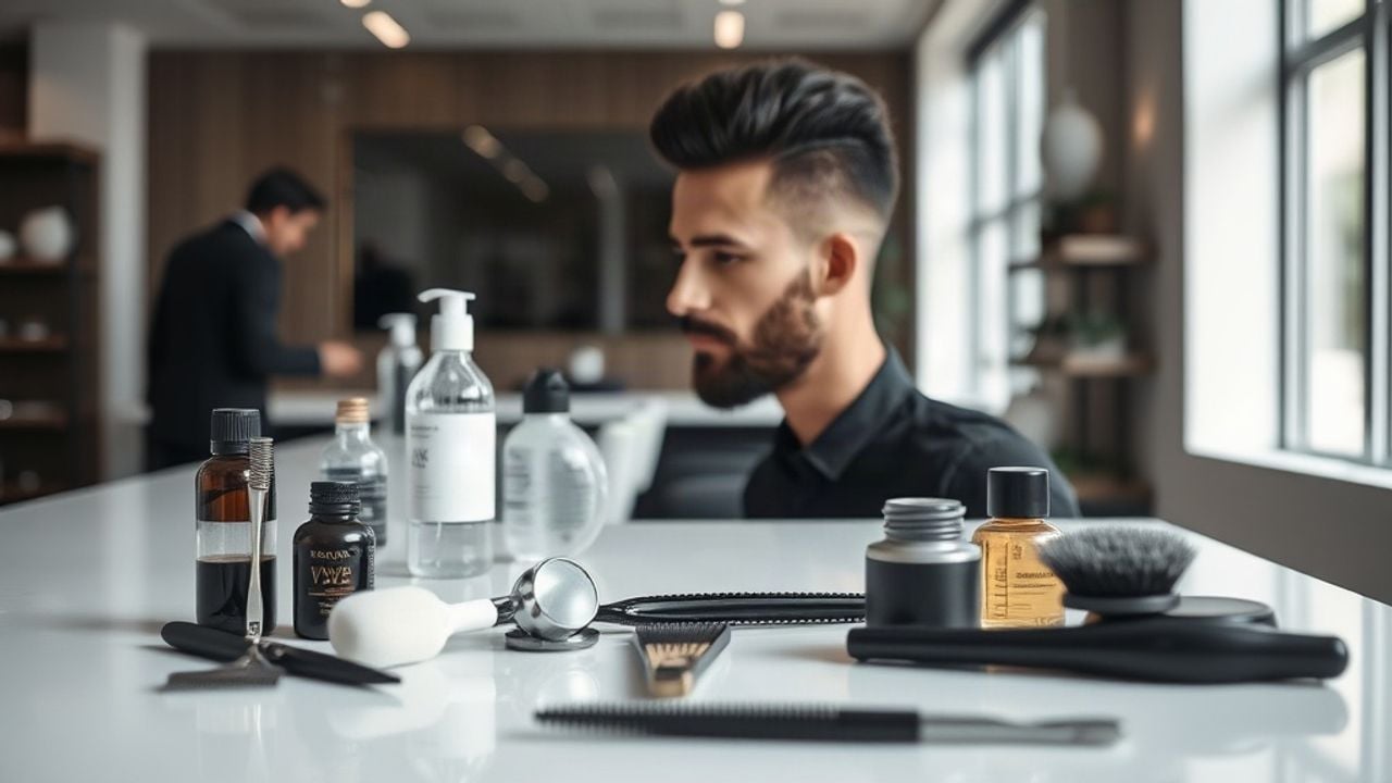 Hair Keratin Treatment for men
