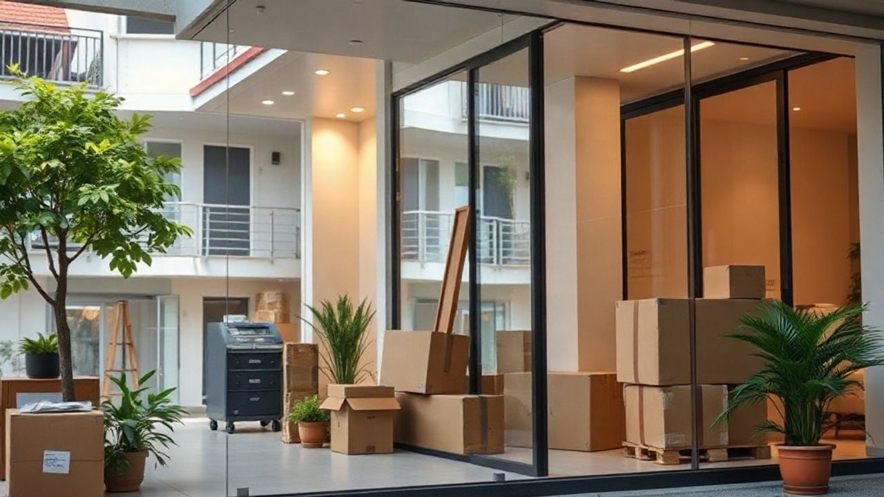 Moving and storage service