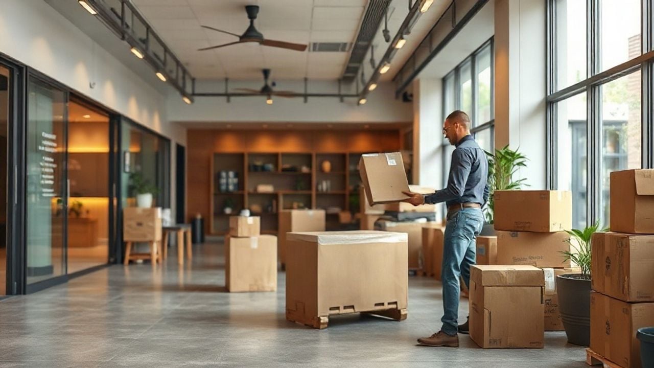 Moving and storage service