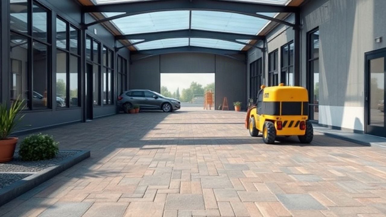 paving works