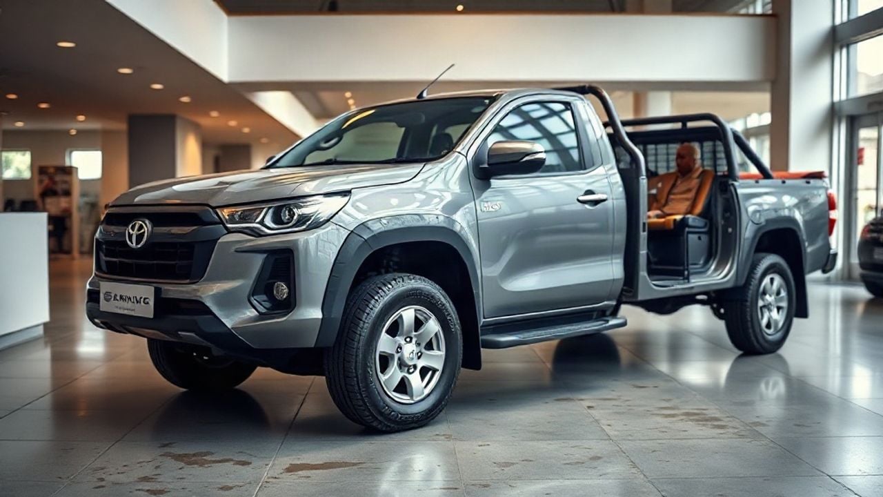light pickup truck