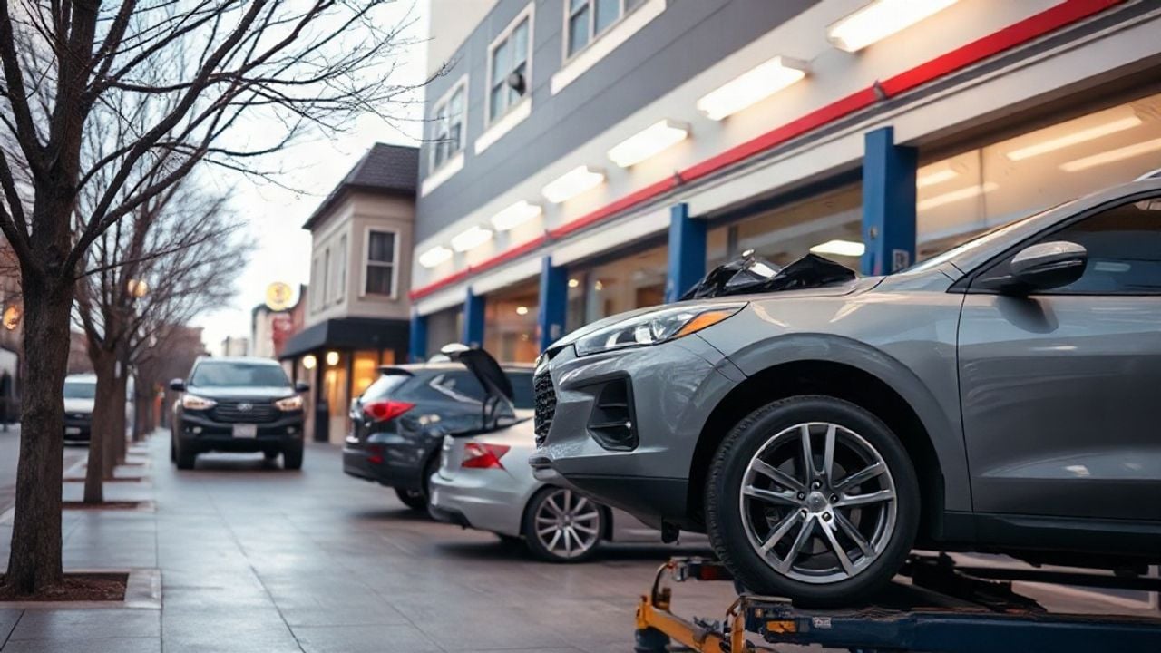 car repair shop