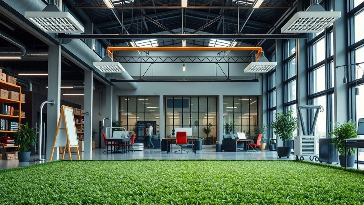 canton top synthetic turf installation