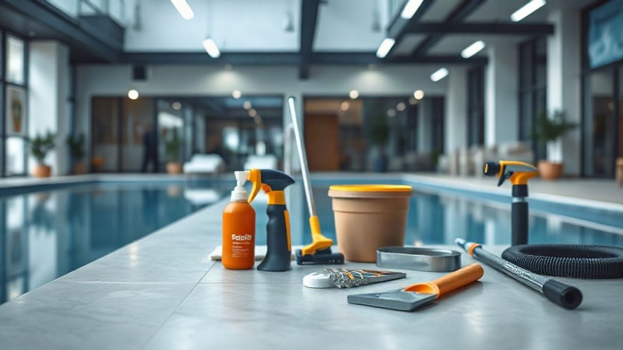 Pool cleaning service